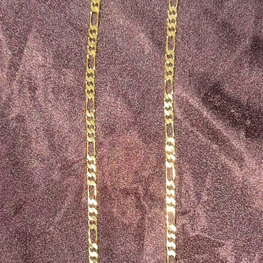 Brand new Men’s 14k Gold Filled Stylish Fiargo Chain Link Necklace